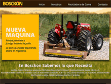 Tablet Screenshot of bosckon.com